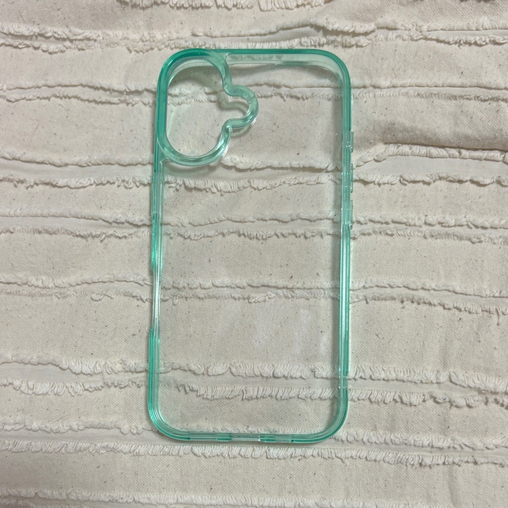 Transparent Green Phone Case